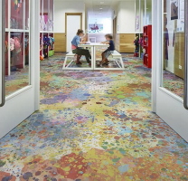 Forbo Sarlon Colour 15dB 9100T4315 multi color splash фото 2 | FLOORDEALER